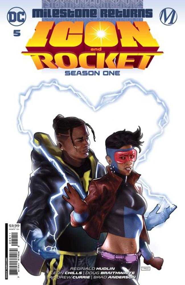 DC Comics COMIC BOOK VF/NM Icon & Rocket Season One #5 (Of 6) Cover A Taurin Clarke
