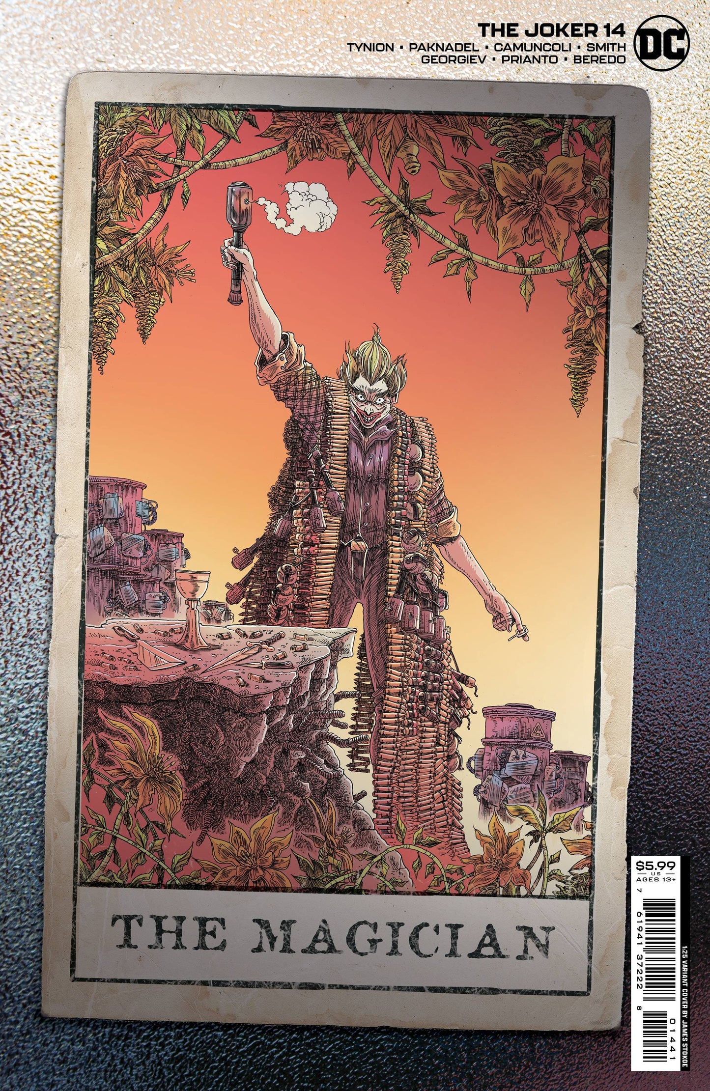 DC COMICS COMIC BOOK VF/NM JOKER #14 CVR D 25 COPY STOKOE VAR