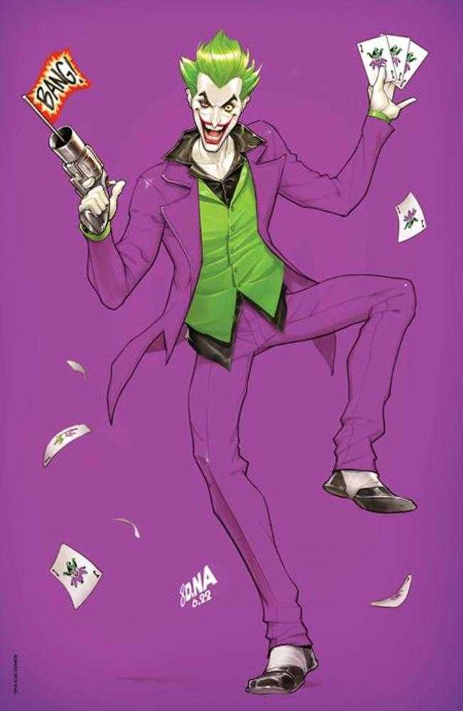 DC Comics COMIC BOOK VF/NM Joker The Man Who Stopped Laughing #1 Cover D David Nakayama Madness Foil Variant