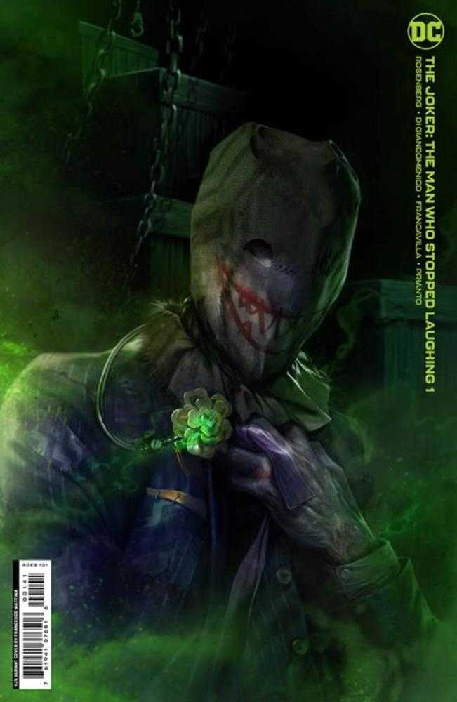 DC Comics COMIC BOOK VF/NM Joker The Man Who Stopped Laughing #1 Cover F 1 in 25 Francesco Mattina Variant