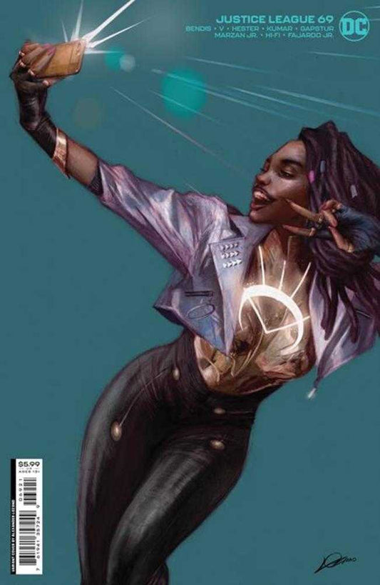 DC Comics COMIC BOOK VF/NM Justice League #69 Cover B Alexander Lozano Card Stock Variant