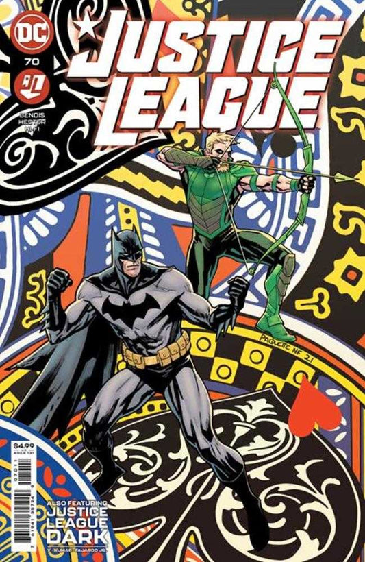 DC Comics COMIC BOOK VF/NM Justice League #70 Cover A Yanick Paquette