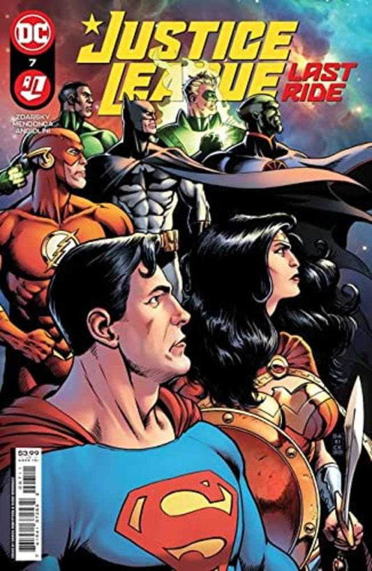 DC Comics COMIC BOOK VF/NM Justice League Last Ride #7 (Of 7) Cover A Darick Robertson