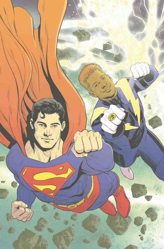 DC Comics COMIC BOOK VF/NM Justice League vs The Legion Of Super-Heroes #1 (Of 6) Cover B Travis Moore Card Stock Variant