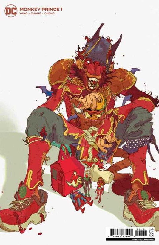 DC Comics COMIC BOOK VF/NM Monkey Prince #1 (Of 12) Cover D 1 in 25 Anand Radhakrishnan Card Stock Variant