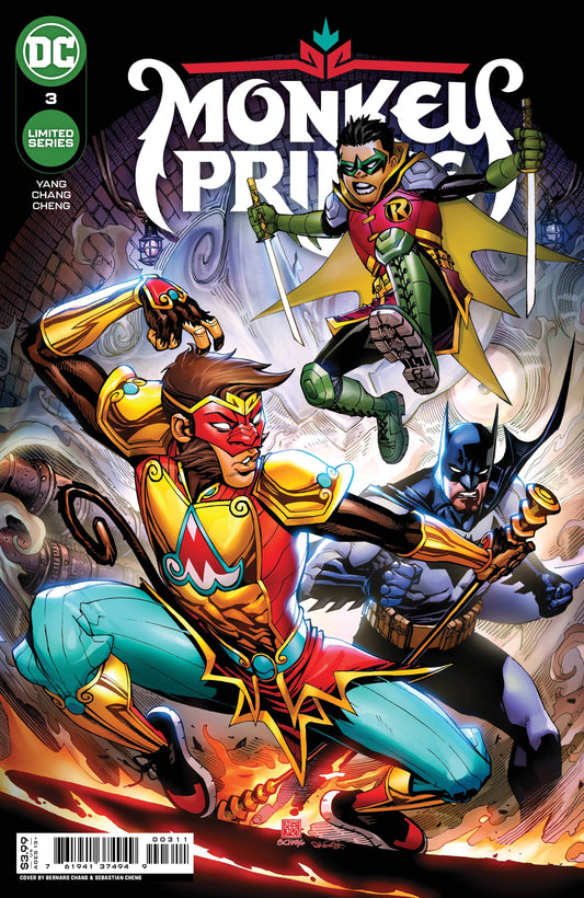 DC COMICS COMIC BOOK VF/NM MONKEY PRINCE #3 CVR A CHANG