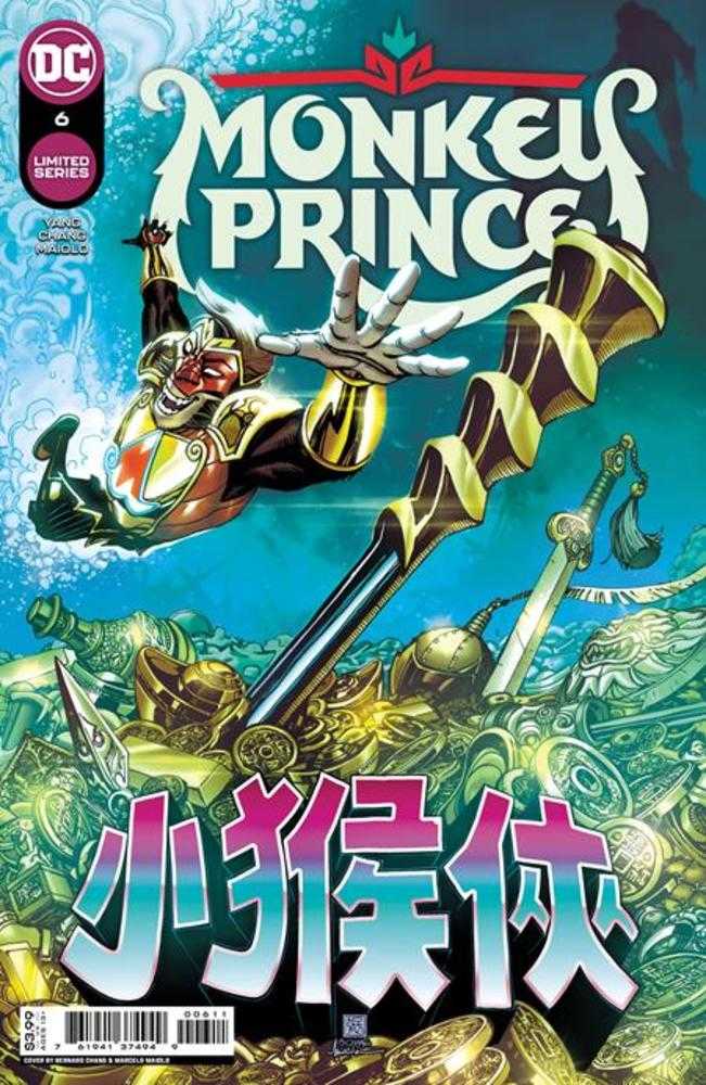 DC Comics COMIC BOOK VF/NM Monkey Prince #6 (Of 12) Cover A Bernard Chang