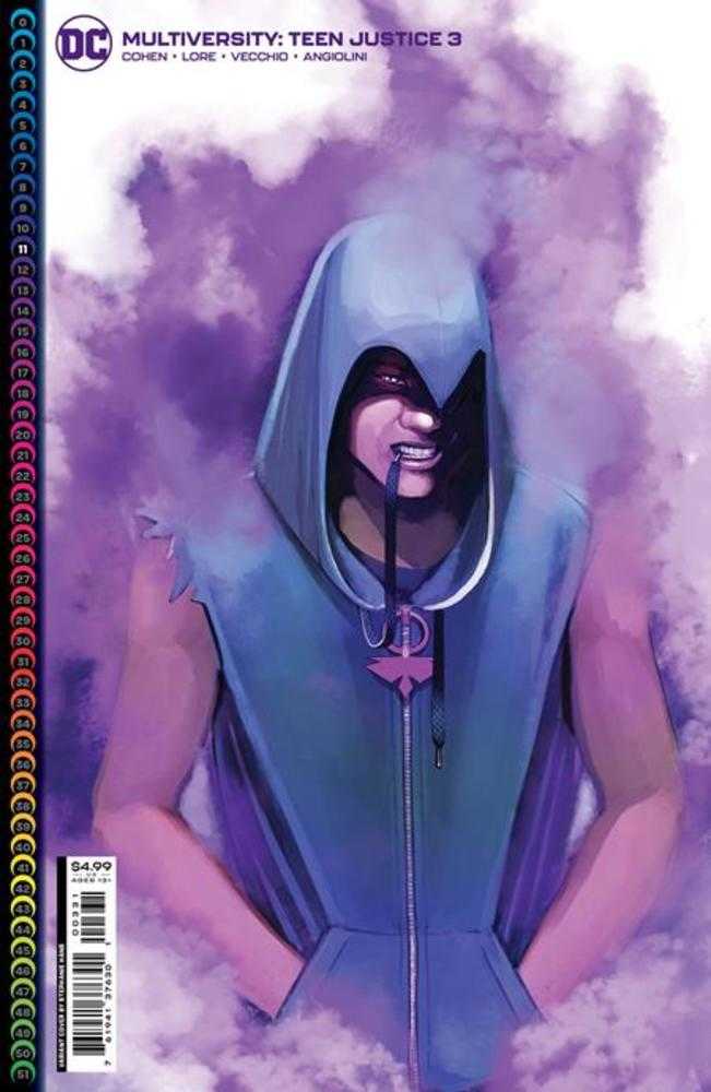 DC Comics COMIC BOOK VF/NM Multiversity Teen Justice #3 (Of 6) Cover C Stephanie Hans Raven Card Stock Variant