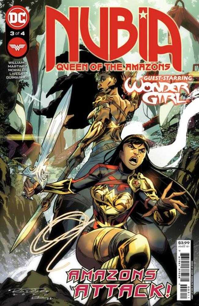 DC Comics COMIC BOOK VF/NM Nubia Queen Of The Amazons #3 (Of 4) Cover A Khary Randolph