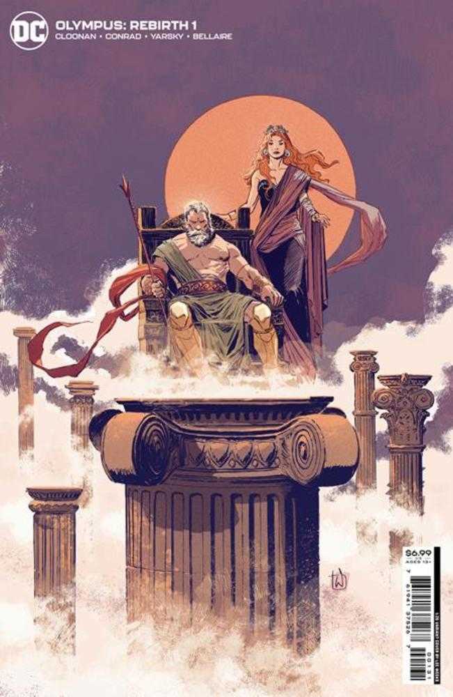 DC Comics COMIC BOOK VF/NM Olympus Rebirth #1 (One Shot) Cover C 1 in 25 Lee Weeks Card Stock Variant