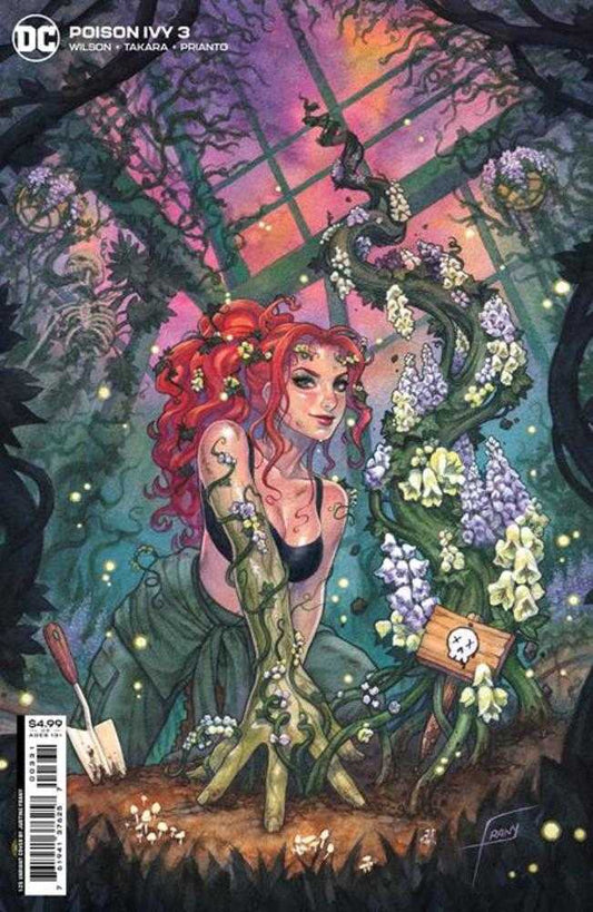 DC Comics COMIC BOOK VF/NM Poison Ivy #3 Cover E 1 in 25 Justine Frany Card Stock Variant