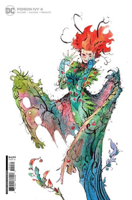 DC Comics COMIC BOOK VF/NM Poison Ivy #4 (Of 6) Cover E 1 in 25 Matias Bergara Card Stock Variant