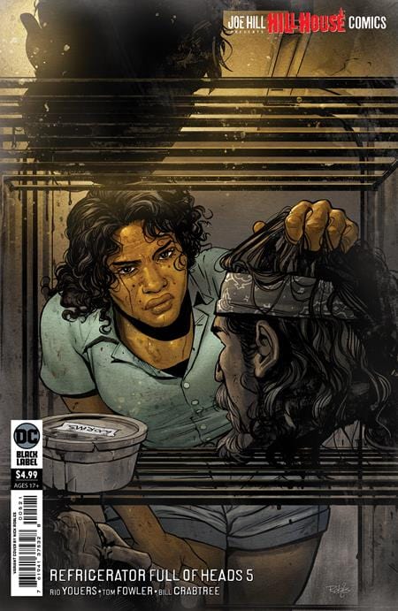 DC COMICS COMIC BOOK VF/NM REFRIGERATOR FULL OF HEADS #5 (OF 6) CVR B JOHNSON CARD STOC