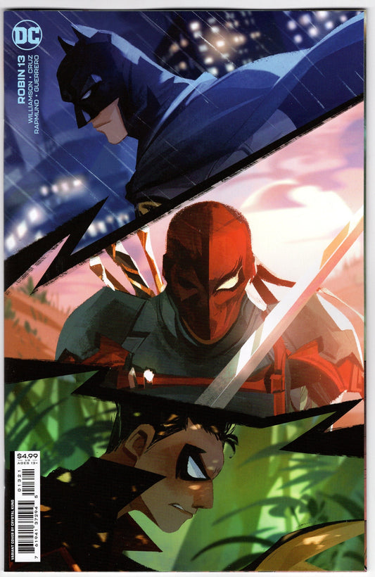 DC COMICS COMIC BOOK VF/NM ROBIN #13 CVR B KUNG CARD STOCK VAR