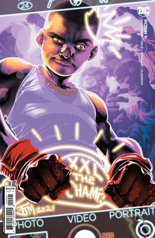 DC Comics COMIC BOOK VF/NM Robin #9 Cover B Francis Manapul Card Stock Variant