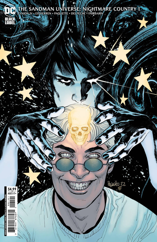 DC COMICS COMIC BOOK VF/NM SANDMAN UNIVERSE NIGHTMARE COUNTRY #1 CVR B PAQUETTE CARD ST