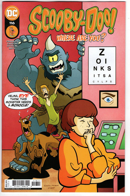 DC COMICS COMIC BOOK VF/NM SCOOBY DOO WHERE ARE YOU #116
