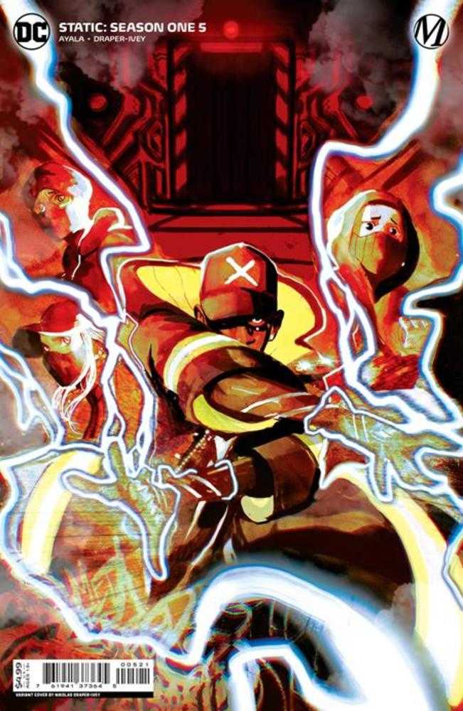 DC Comics COMIC BOOK VF/NM Static Season One #5 (Of 6) Cover B Nikolas Draper-Ivey Card Stock Variant