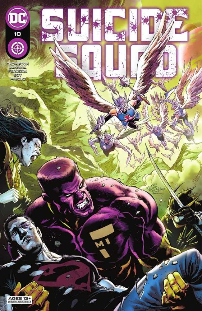 DC Comics COMIC BOOK VF/NM Suicide Squad #10 Cover A Eduardo Pansica Julio Ferreira & Marcelo Maiolo