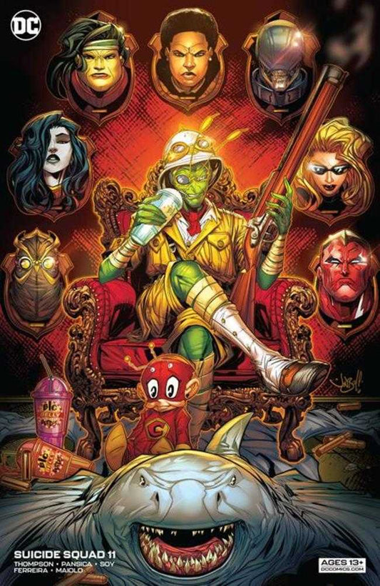 DC Comics COMIC BOOK VF/NM Suicide Squad #11 Cover B Kevin Maguire Card Stock Variant
