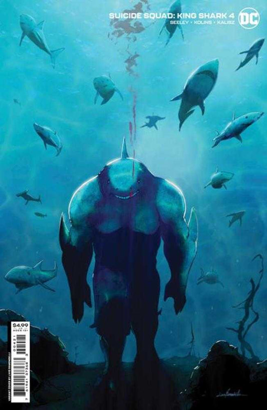 DC Comics COMIC BOOK VF/NM Suicide Squad King Shark #4 (Of 6) Cover B Livio Ramondelli Card Stock Variant