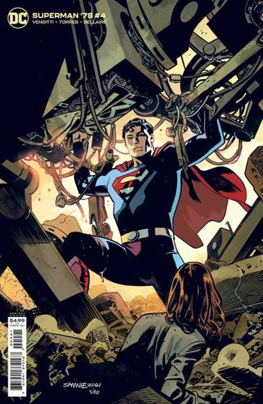 DC Comics COMIC BOOK VF/NM Superman 78 #4 (Of 6) Cover B Chris Samnee Card Stock Variant