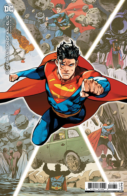 DC COMICS COMIC BOOK VF/NM SUPERMAN SON OF KAL EL #10 CVR C 25 COPY SANDOVAL VARIANT