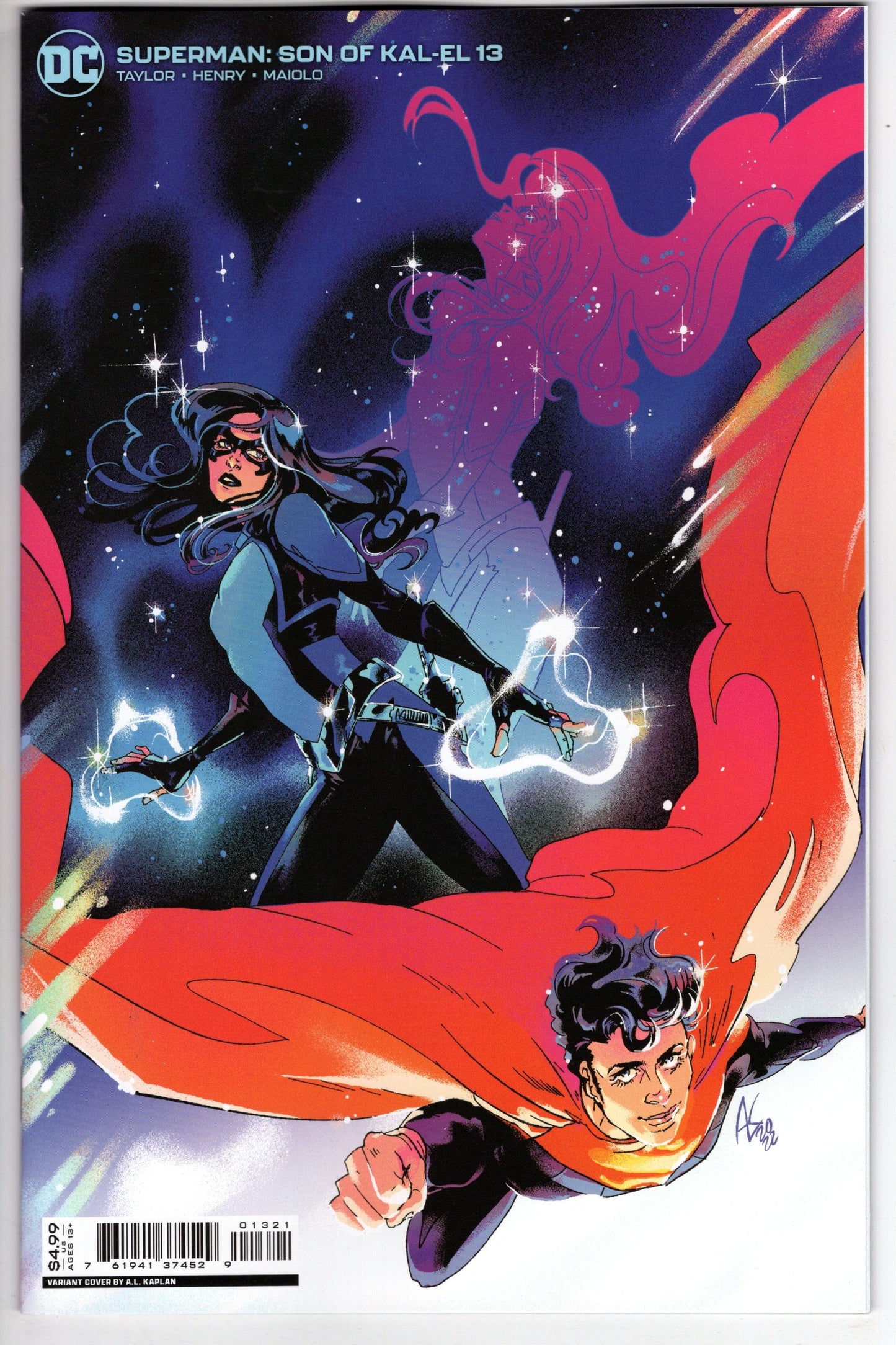 DC Comics COMIC BOOK VF/NM Superman Son Of Kal-El #13 Cover B Al Kaplan Card Stock Variant