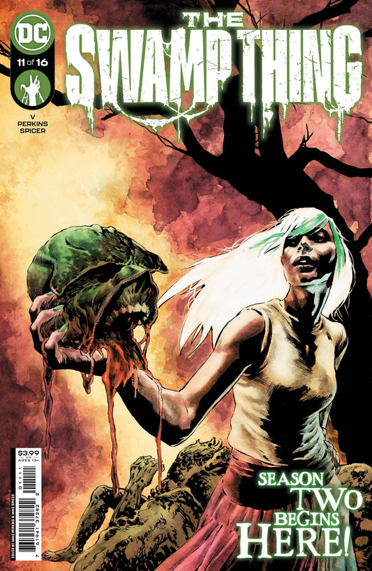 DC COMICS COMIC BOOK VF/NM SWAMP THING #11 (OF 16) CVR A PERKINS