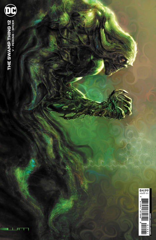 DC COMICS COMIC BOOK VF/NM SWAMP THING #12 (OF 16) CVR B SHARP CARD STOCK VAR