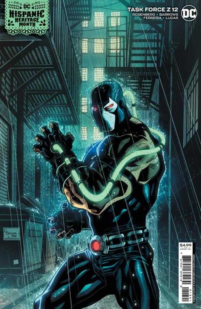 DC Comics COMIC BOOK VF/NM Task Force Z #12 (Of 12) Cover C Chris Batista Hispanic Heritage Month Card Stock Variant