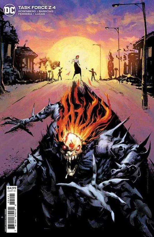 DC Comics COMIC BOOK VF/NM Task Force Z #4 Cover B Riley Rossmo Card Stock Variant