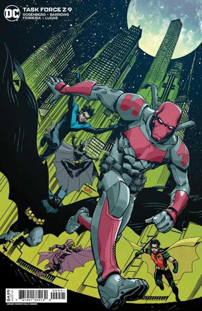 DC Comics COMIC BOOK VF/NM Task Force Z #9 (Of 12) Cover B Cully Hamner Card Stock Variant