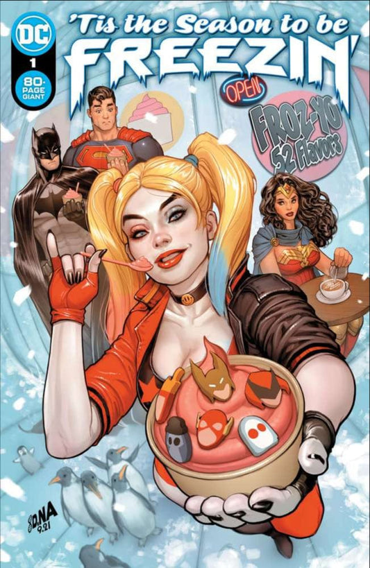 DC Comics COMIC BOOK VF/NM Tis The Season To Be Freezin #1 (One Shot) Cover A Jen Bartel