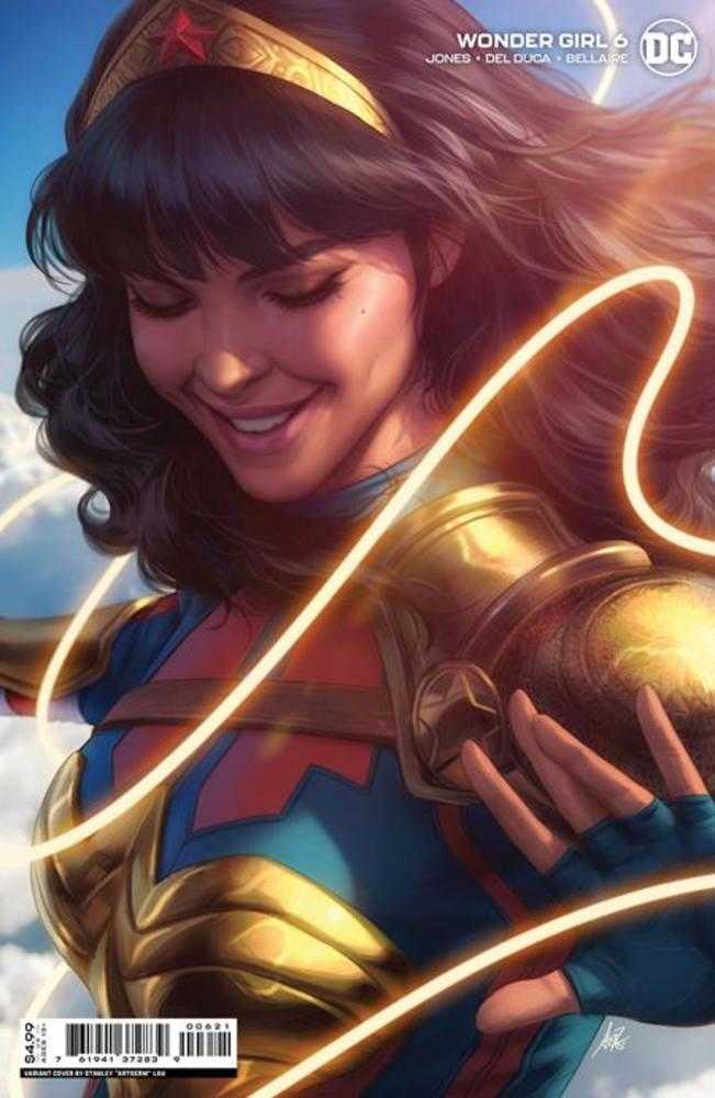 DC Comics COMIC BOOK VF/NM Wonder Girl #6 Cover B Stanley Artgerm Lau Card Stock Variant