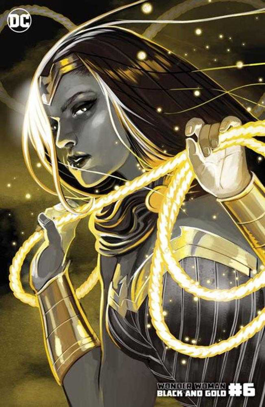 DC Comics COMIC BOOK VF/NM Wonder Woman Black & Gold #6 (Of 6) Cover B Stephanie Hans Variant