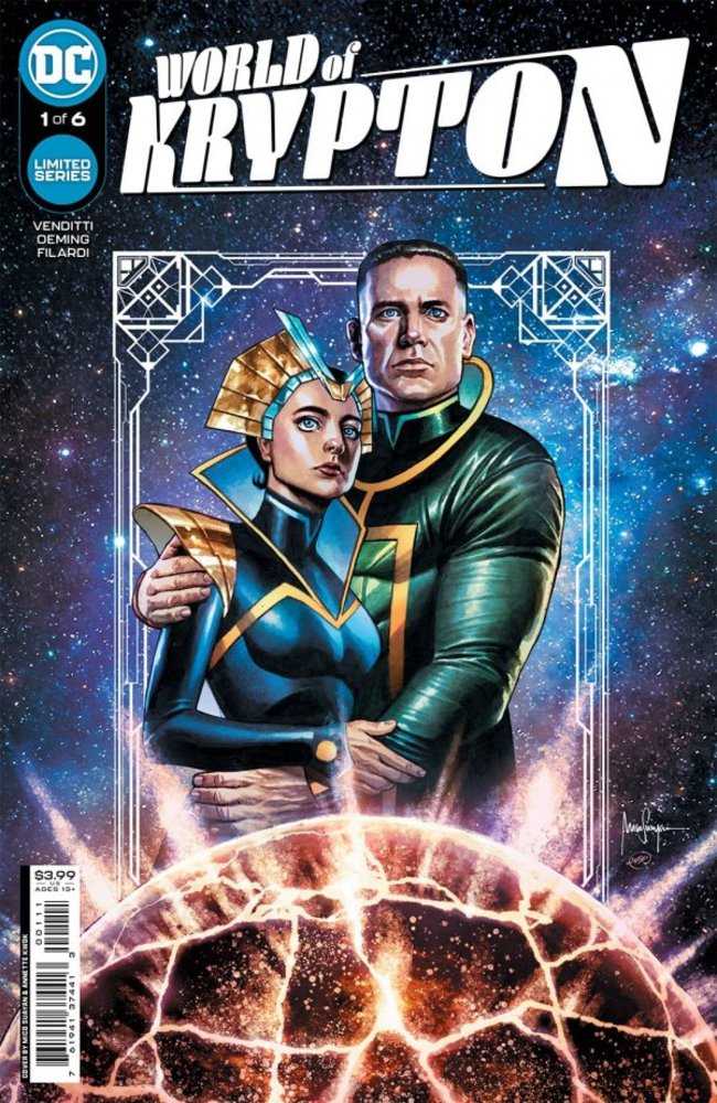 DC Comics COMIC BOOK VF/NM World Of Krypton #1 (Of 6) Cover A Mico Suayan
