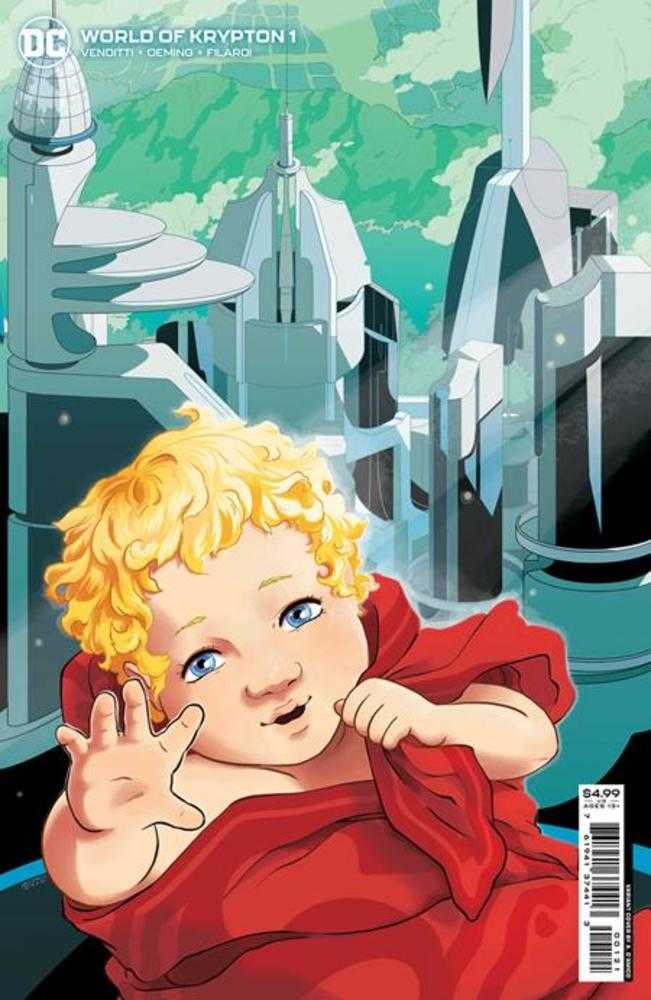 DC Comics COMIC BOOK VF/NM World Of Krypton #1 (Of 6) Cover B A Damico Card Stock Variant