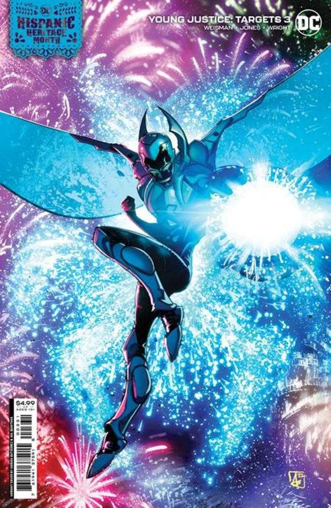 DC Comics COMIC BOOK VF/NM Young Justice Targets #3 (Of 6) Cover C Adrian Gutierrez Hispanic Heritage Month Card Stock Variant