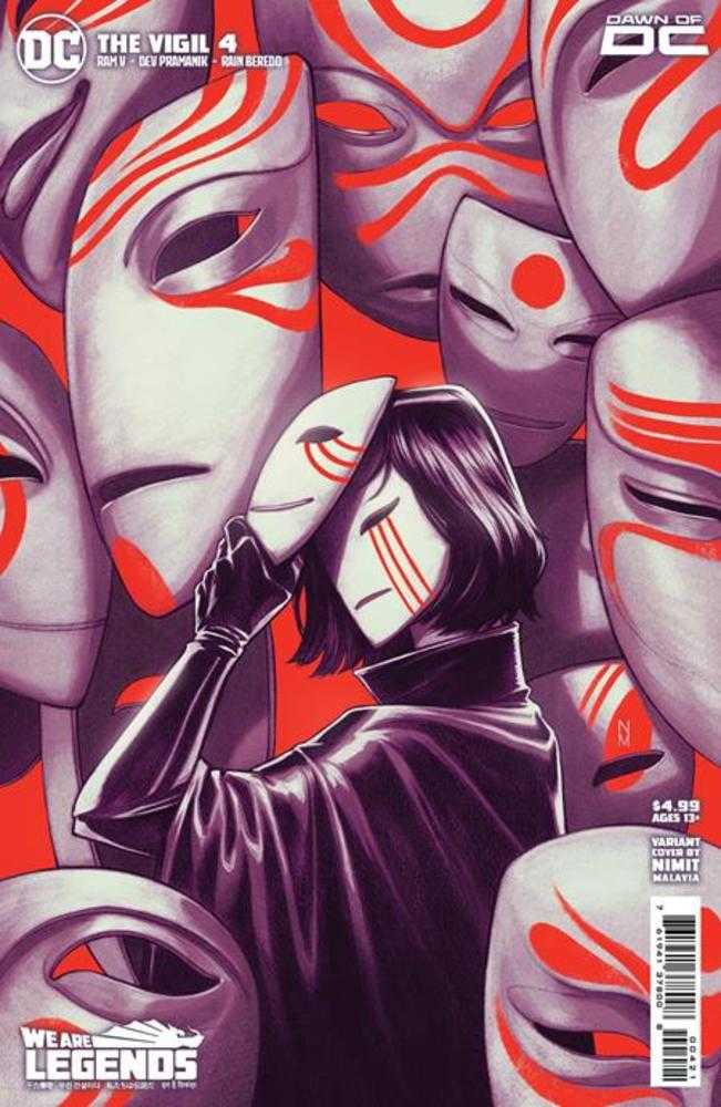 DC Comics COMIC BOOK Vigil #4 (Of 6) Cover B Nimit Malavia Card Stock Variant