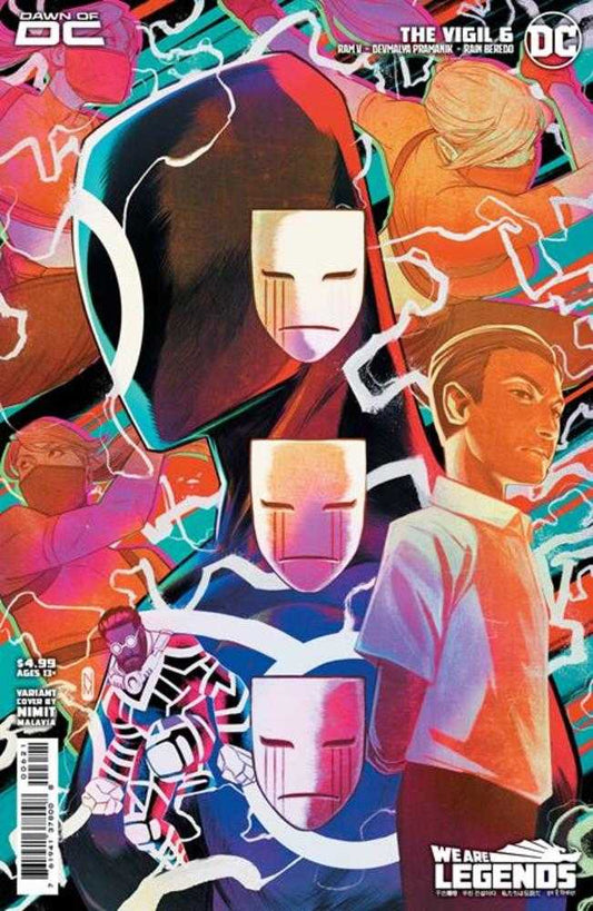 DC Comics COMIC BOOK Vigil #6 (Of 6) Cover B Nimit Malavia Card Stock Variant