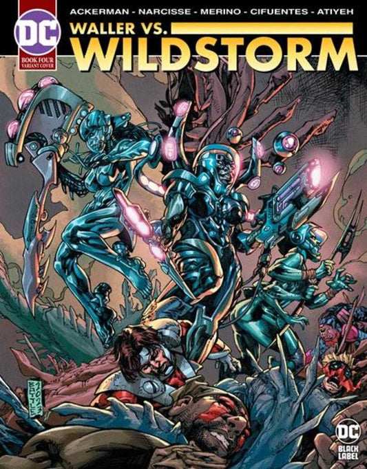 DC Comics COMIC BOOK Waller vs Wildstorm #4 (Of 4) Cover B Eric Battle Variant (Mature)