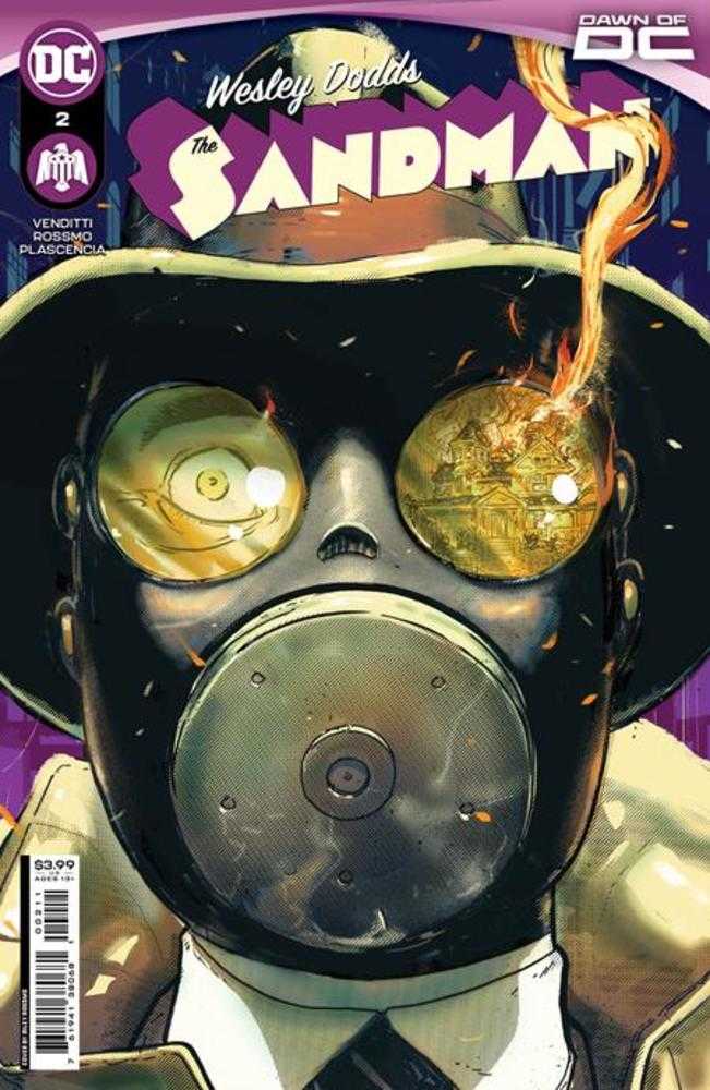 DC Comics COMIC BOOK Wesley Dodds The Sandman #2 (Of 6) Cover A Riley Rossmo