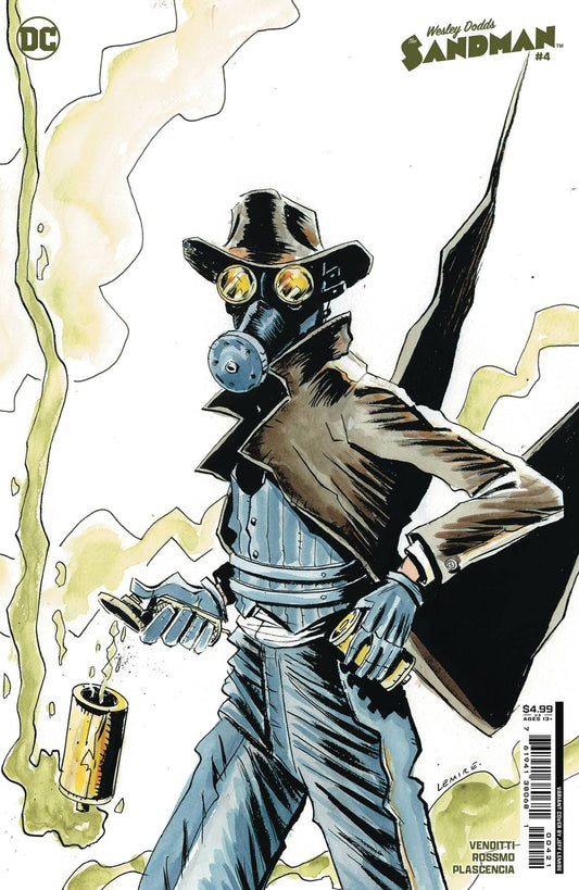 DC COMICS COMIC BOOK WESLEY DODDS THE SANDMAN #4 (OF 6) CVR B JEFF LEMIRE CSV