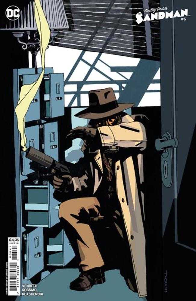 DC Comics COMIC BOOK Wesley Dodds The Sandman #5 (Of 6) Cover C Carson Thorn Card Stock Variant