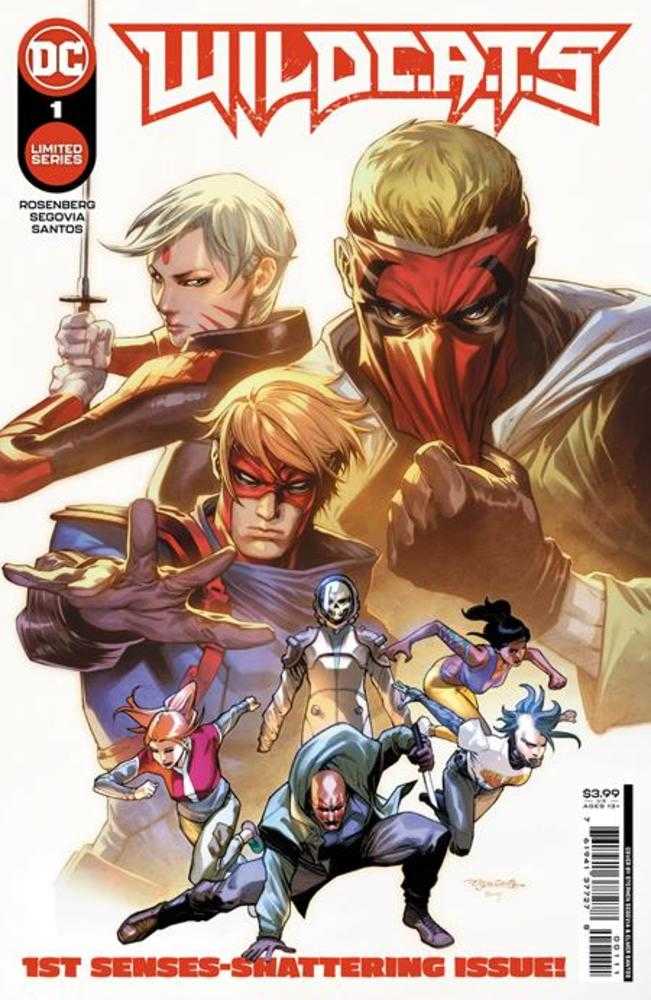DC Comics COMIC BOOK Wildcats #1 Cover A Stephen Segovia