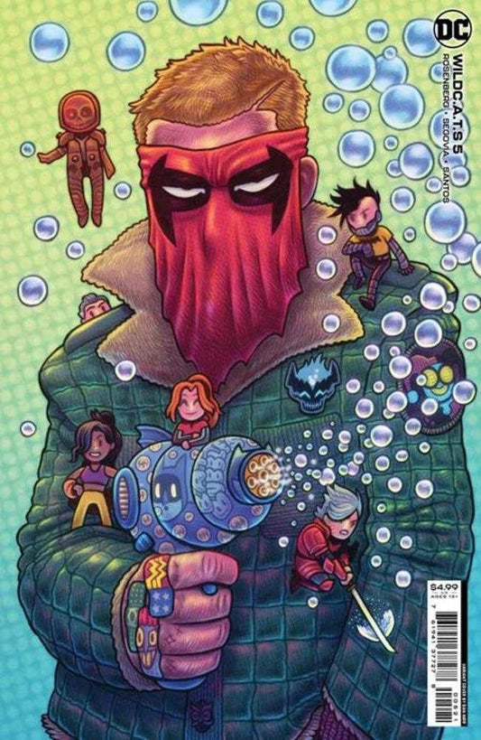 DC Comics COMIC BOOK Wildcats #5 Cover B Dan Hipp Card Stock Variant