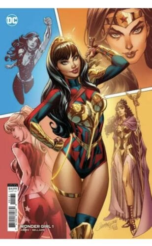 DC COMICS COMIC BOOK WONDER GIRL #1 CVR E J Scott Campbell