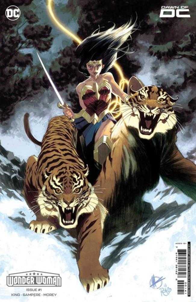 DC Comics COMIC BOOK Wonder Woman #1 Cover G 1 in 25 Matteo Scalera Card Stock Variant