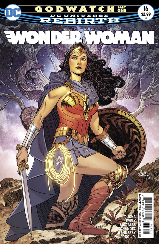 DC COMICS COMIC BOOK WONDER WOMAN #16